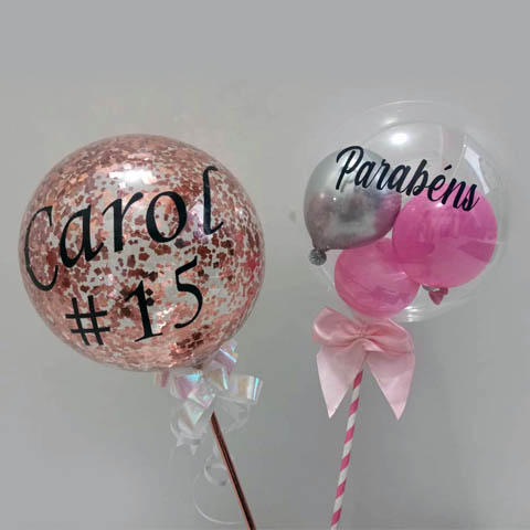 Balões Personalizados Bubbles